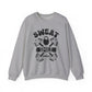 Sweat, Smile, Repeat Gym Crewneck Sweatshirt