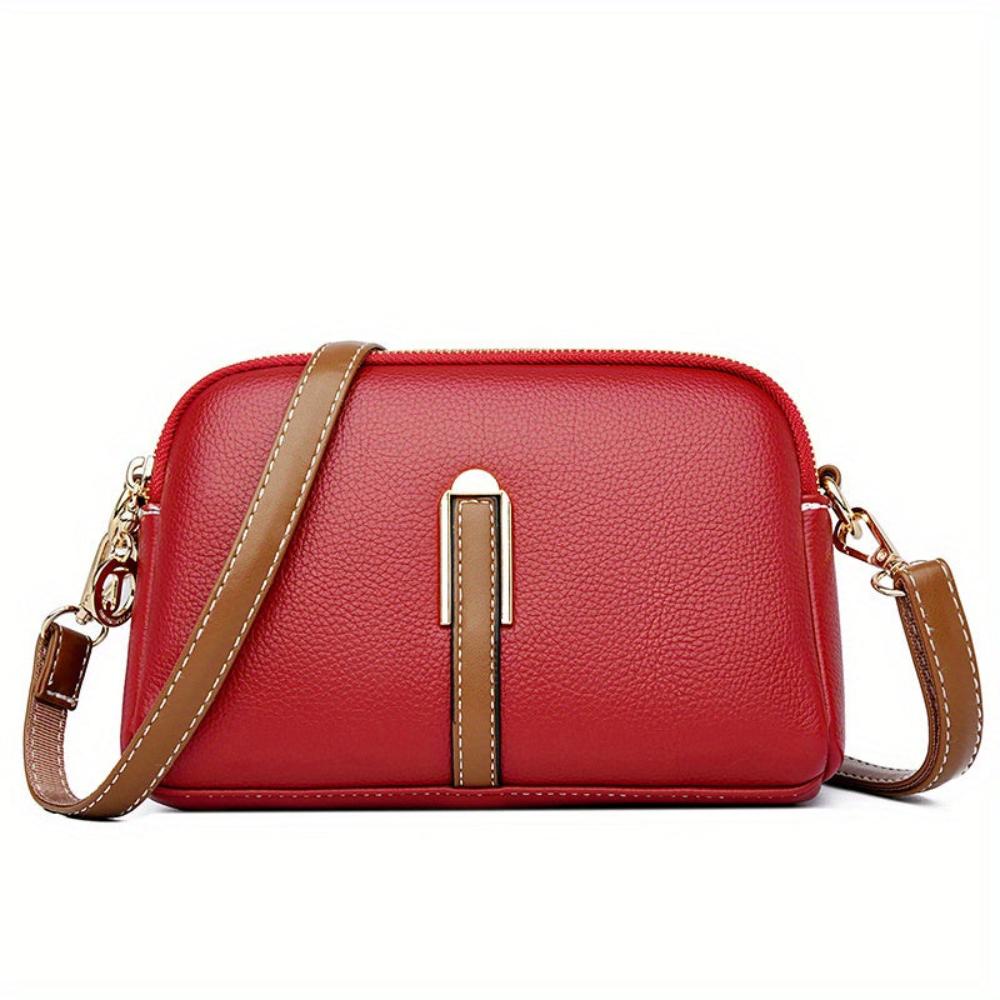 Elaine - Vegan Leather Crossbody Bag - Samberule