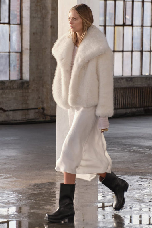 Noemie | Chic Faux Fur Coat | Women’s Fashion