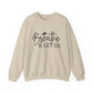 Breathe & Let Go Mental Health Crewneck Sweatshirt