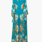 Vintage Stunning Print Maxi Dress