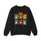 Funny Goose Preppy Christmas Crewneck Sweatshirt