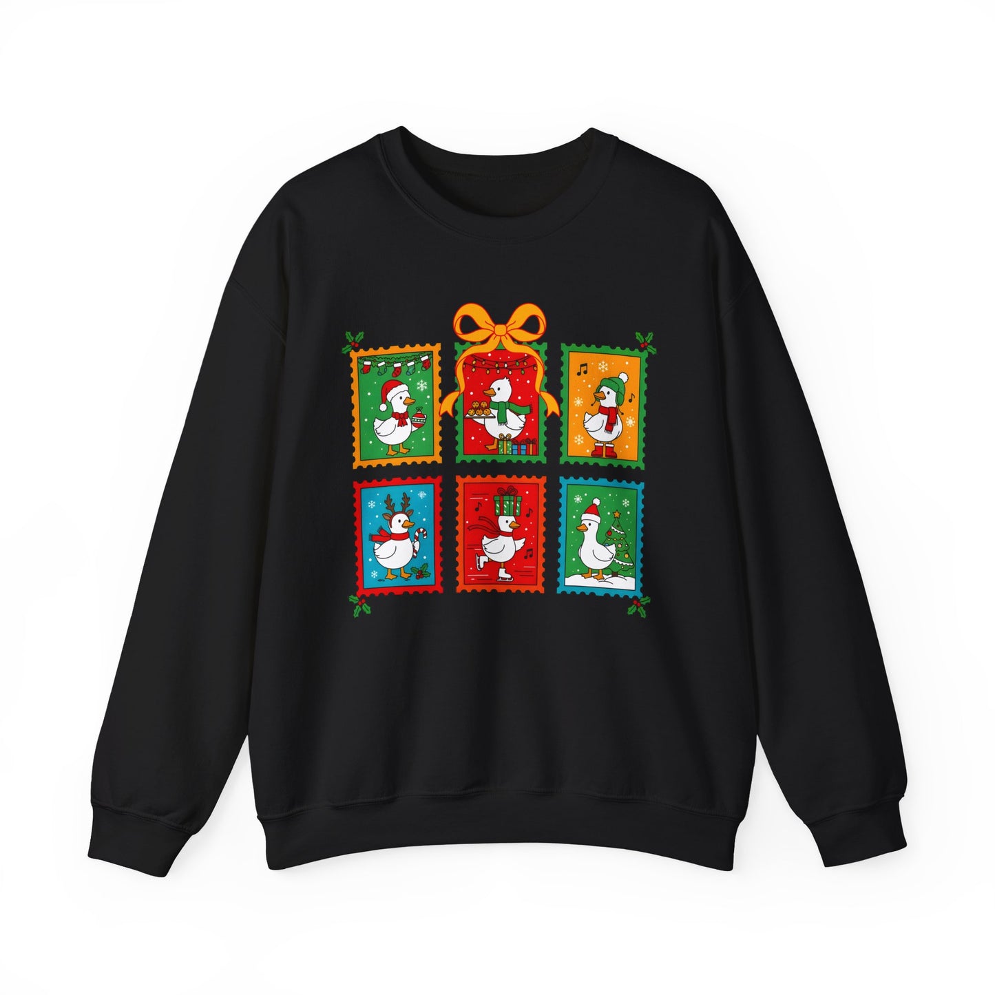 Funny Goose Preppy Christmas Crewneck Sweatshirt