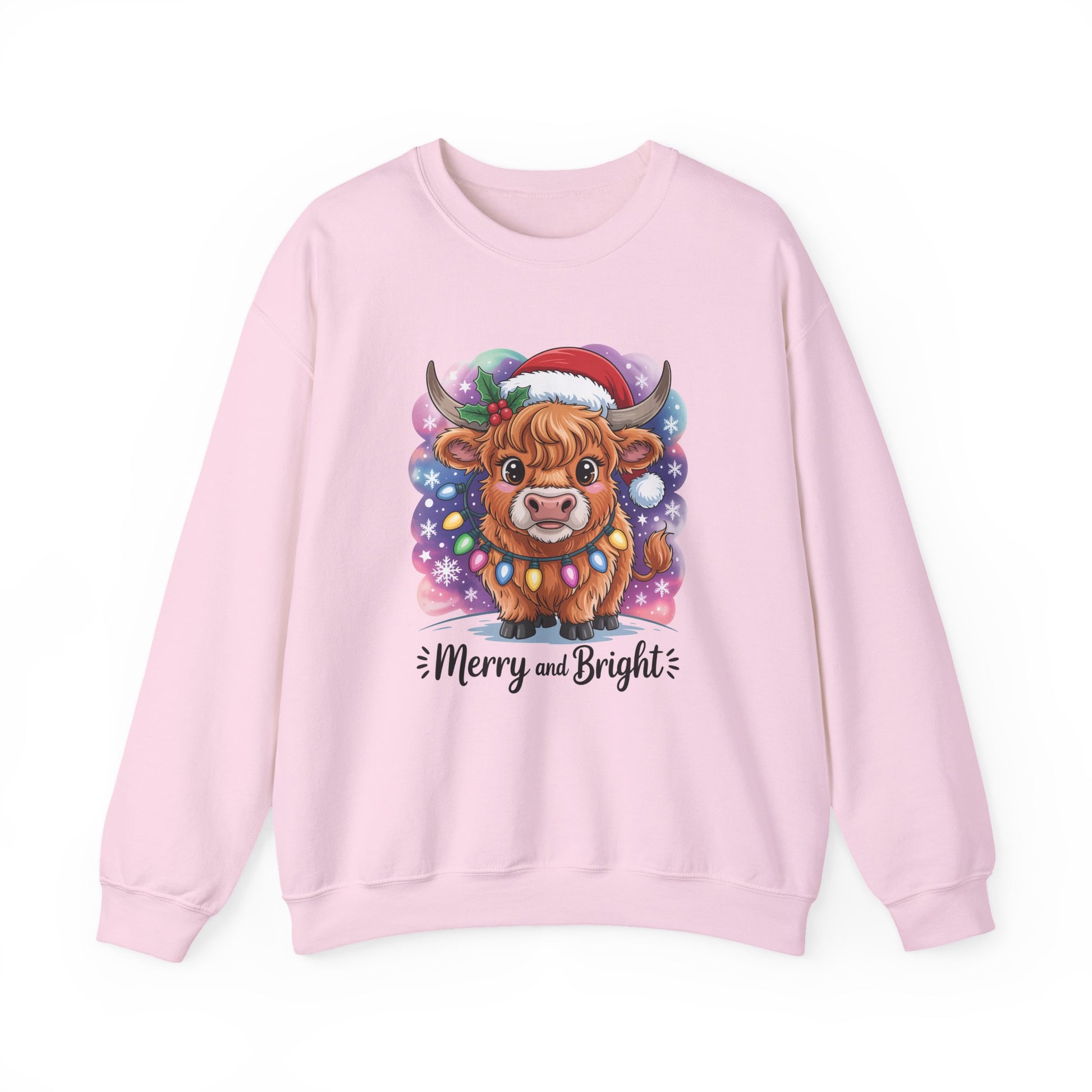 Merry and Bright Christmas Crewneck Sweatshirt - Samberule