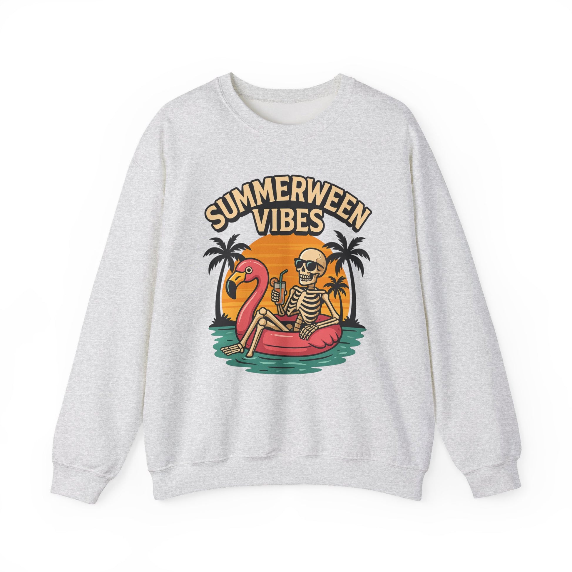 Summerween Vibes Halloween Crewneck Sweatshirt - Samberule