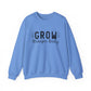 Grow Stronger Daily Mental Health Crewneck Sweatshirt