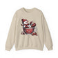 Cozy Snowman in Hot Cocoa Christmas Crewneck Sweatshirt