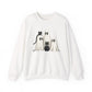 Ghostly Cats Halloween Crewneck Sweatshirt - Samberule