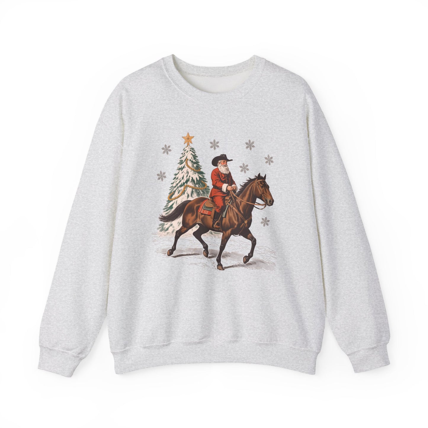 Equestrian Christmas Crewneck Sweatshirt - Samberule