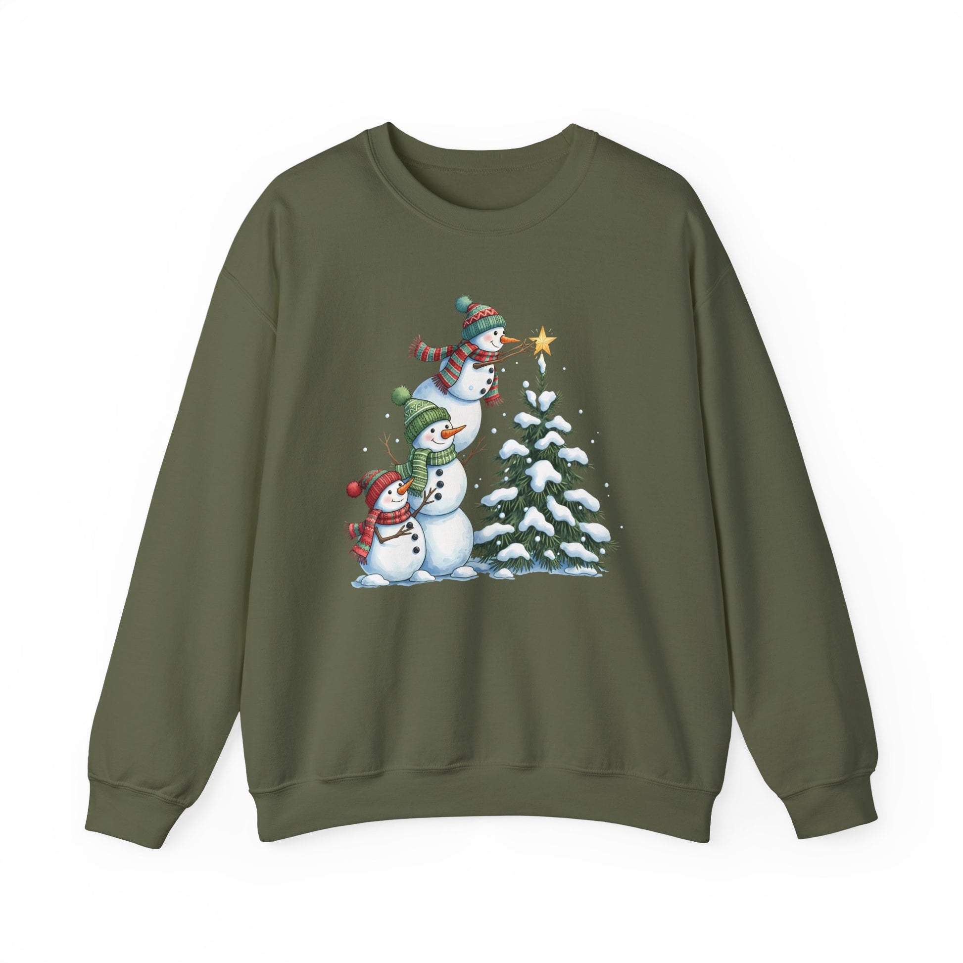 Snowman Christmas Crewneck Sweatshirt - Samberule