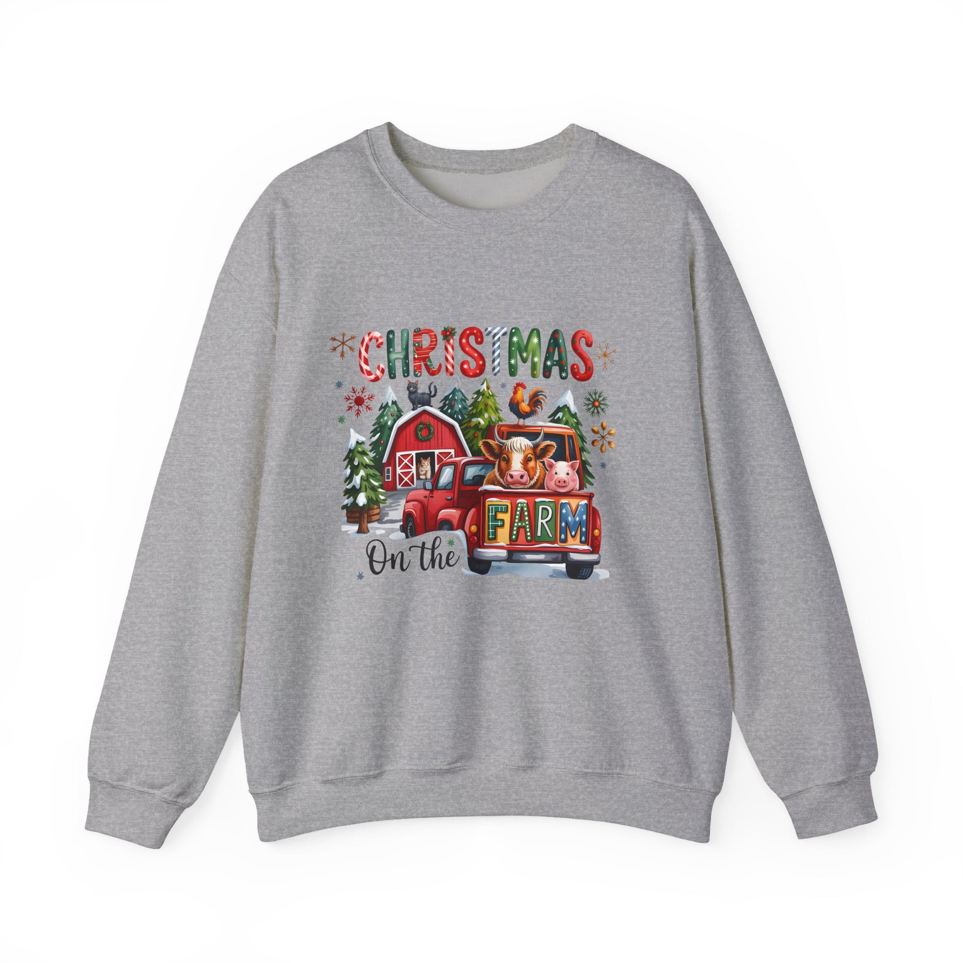 Christmas on the Farm Crewneck Sweatshirt - Samberule