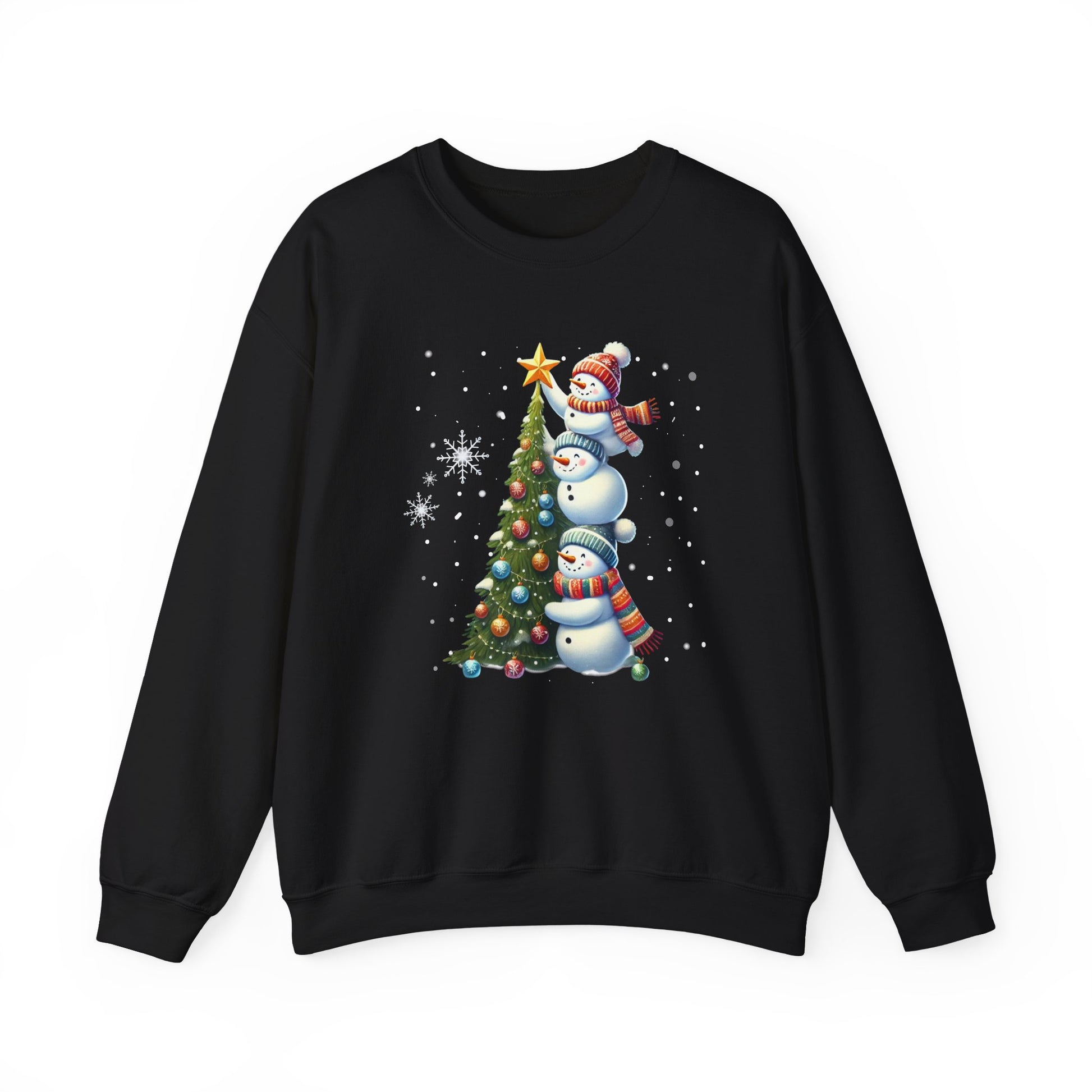 Festive Snowman Christmas Crewneck Sweatshirt - Samberule