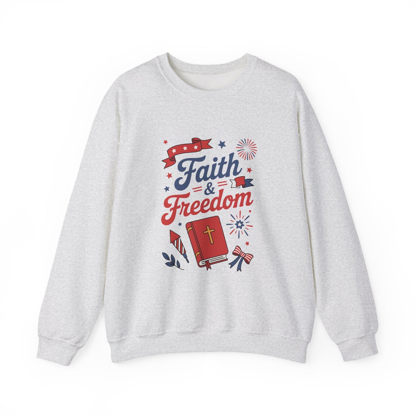 "Faith & Freedom" Faith Crewneck Sweatshirt