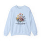 Floral Inspirational Quote Faith Crewneck Sweatshirt