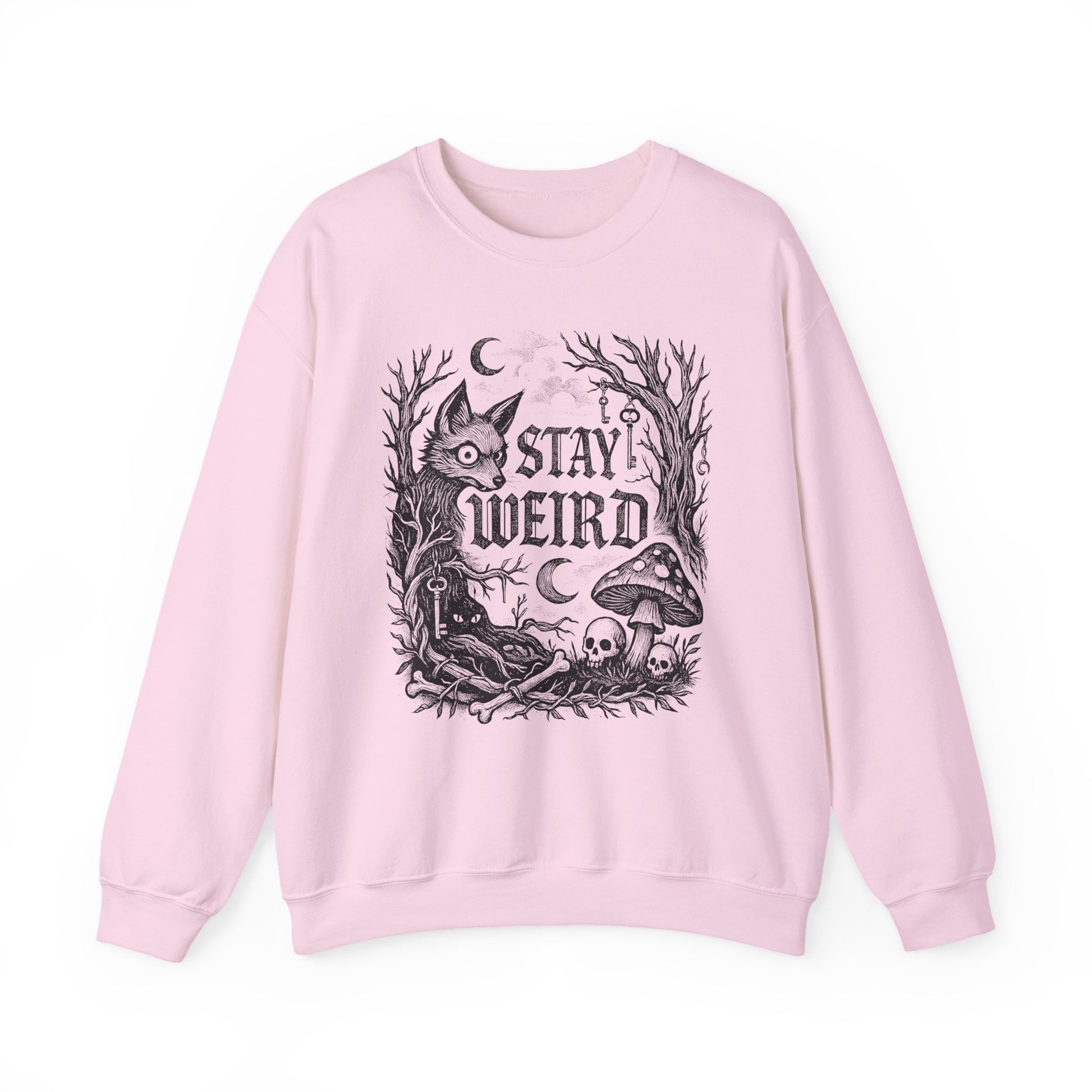 Stay Weird Halloween Crewneck Sweatshirt - Samberule