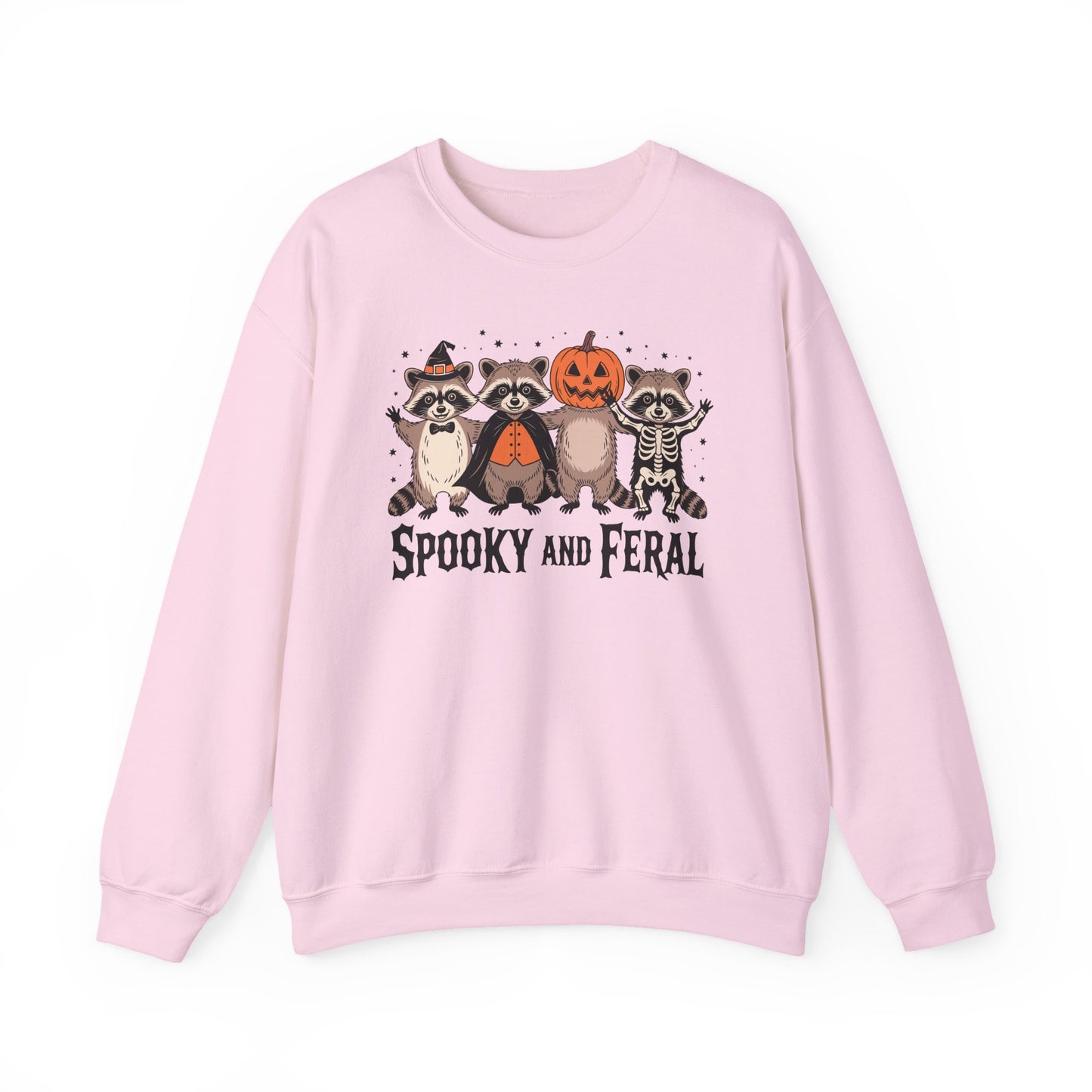 Spooky and Feral Halloween Crewneck Sweatshirt - Samberule
