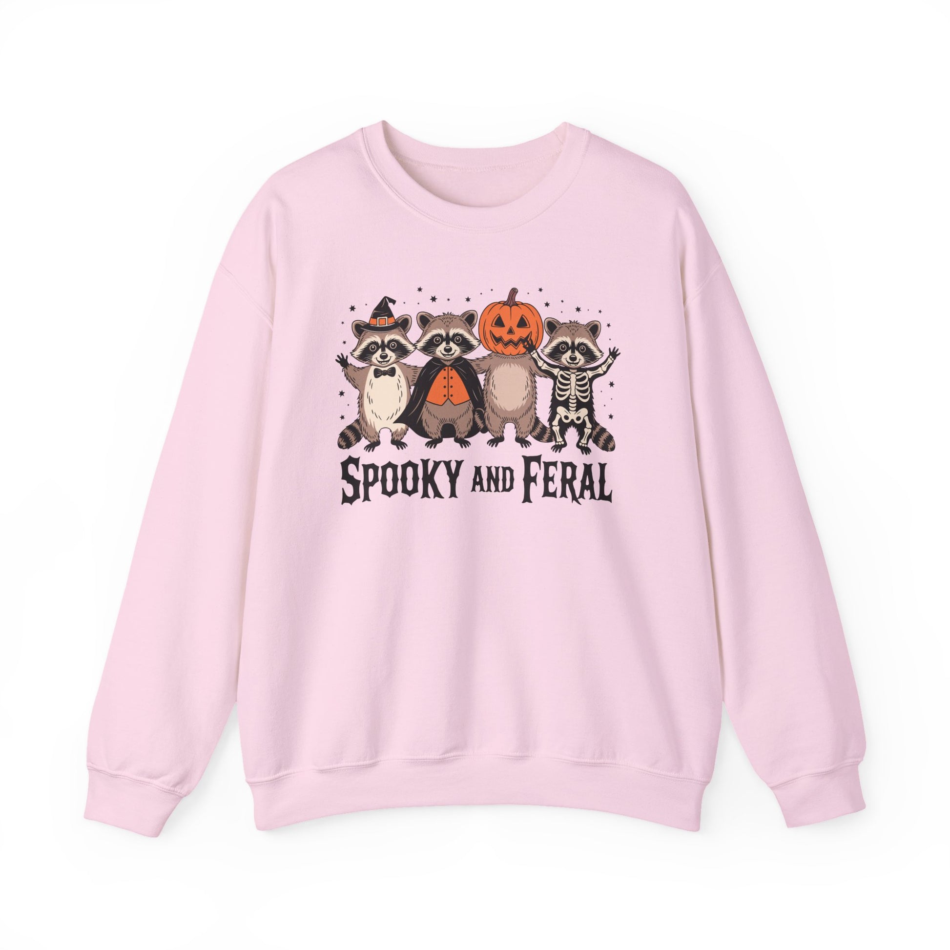 Spooky and Feral Halloween Crewneck Sweatshirt - Samberule