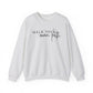 Walk Your Own Path Mental Health Crewneck Sweatshirt