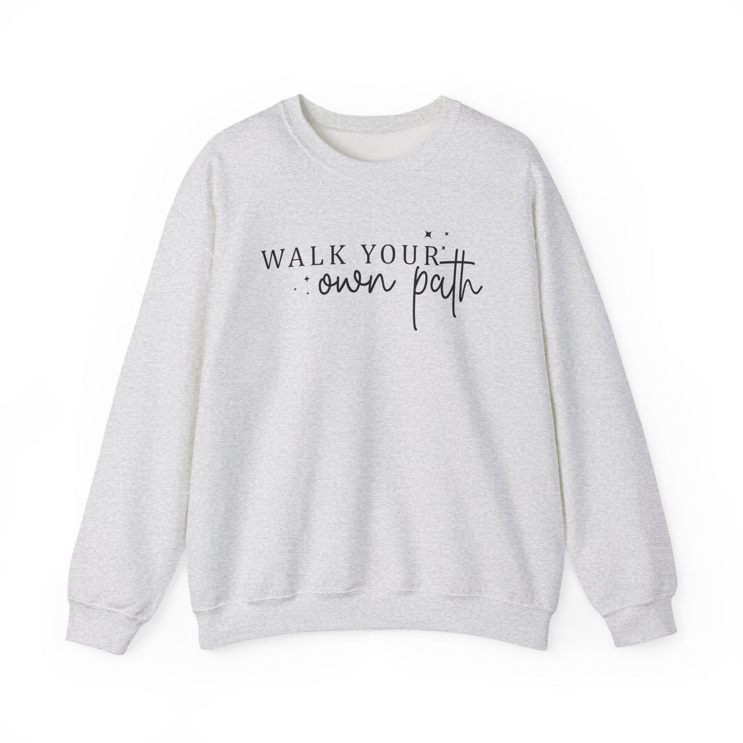 Walk Your Own Path Mental Health Crewneck Sweatshirt