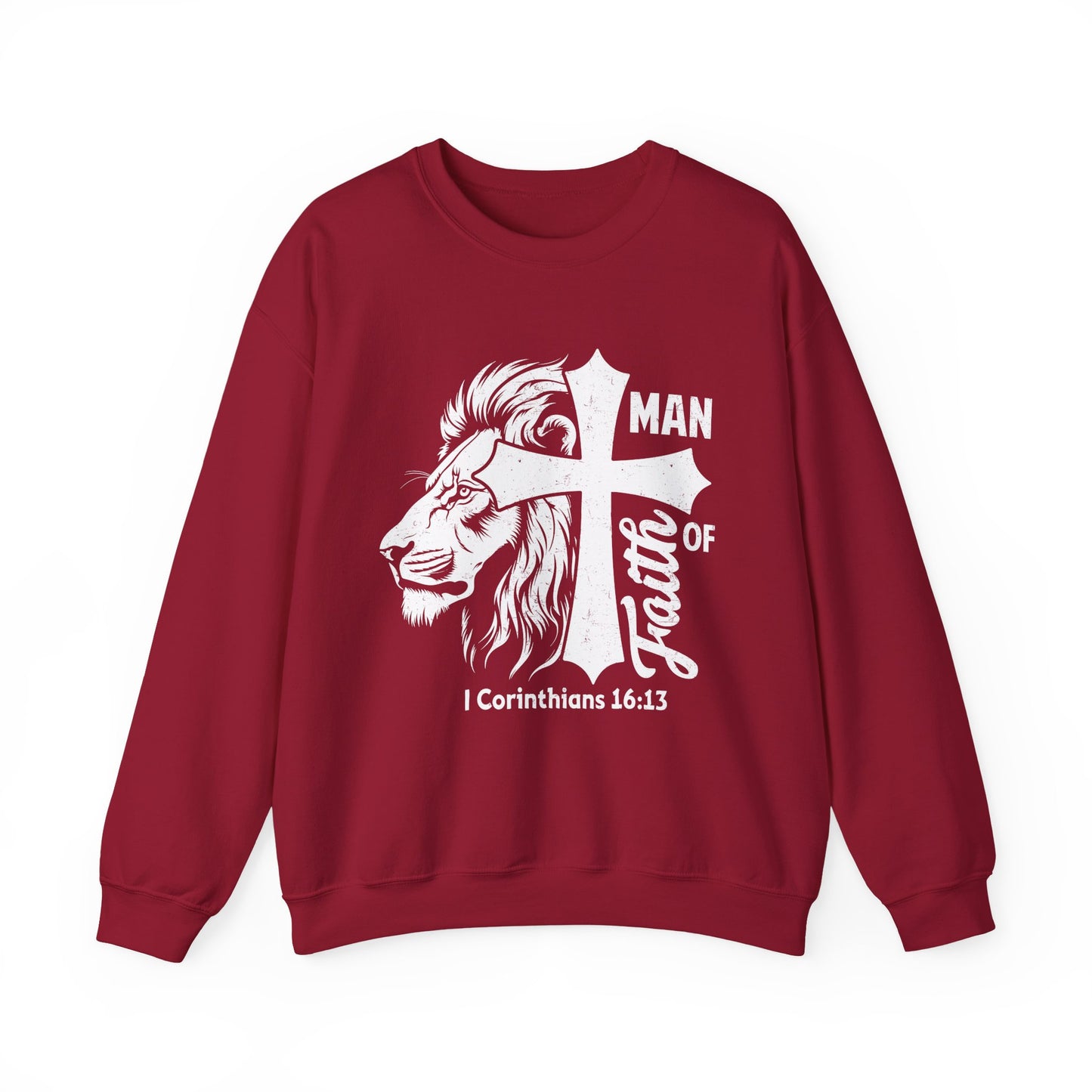 "Men Of Faith" Faith Crewneck Sweatshirt