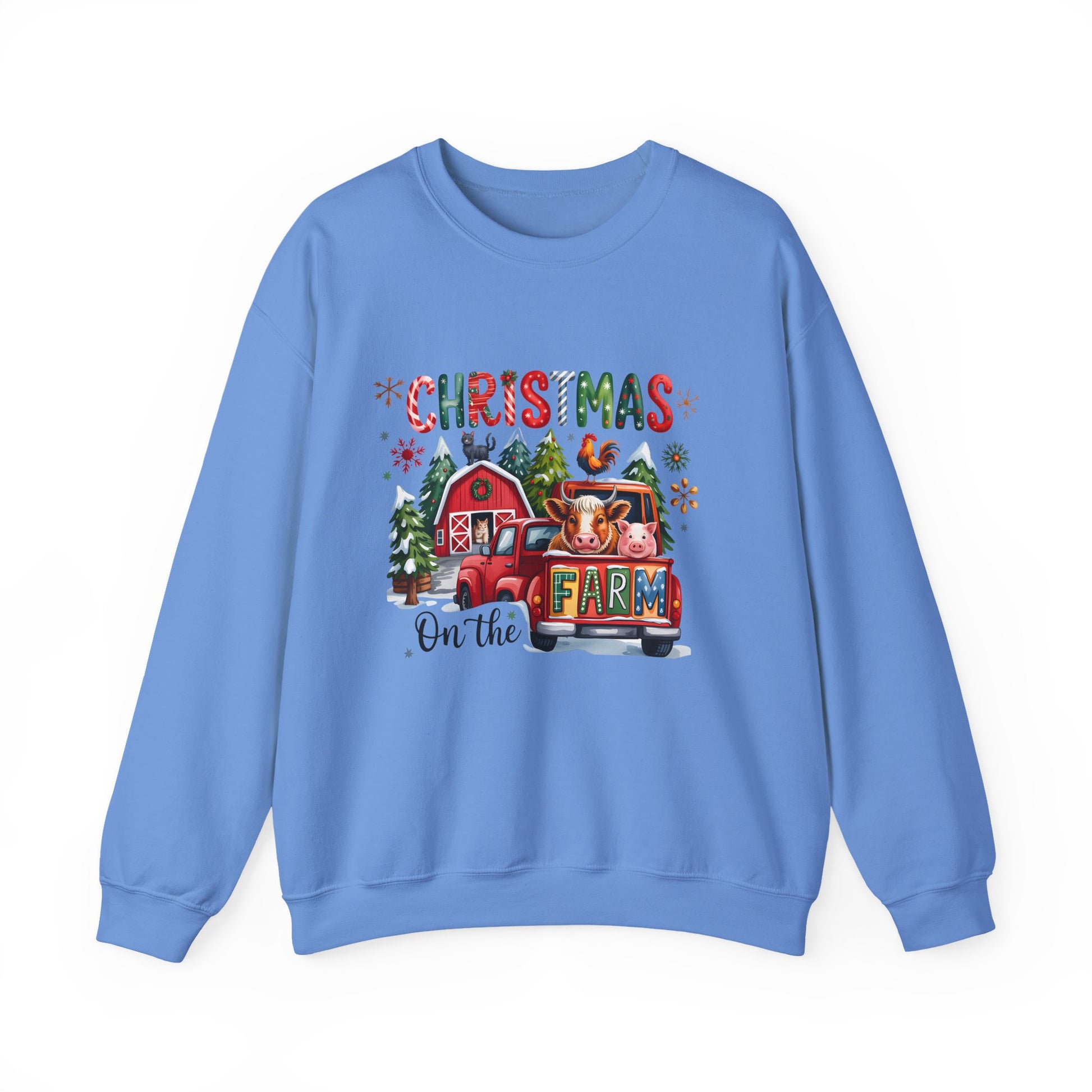 Christmas on the Farm Crewneck Sweatshirt - Samberule