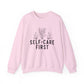 Self-Care First Mental Health Crewneck Sweatshirt