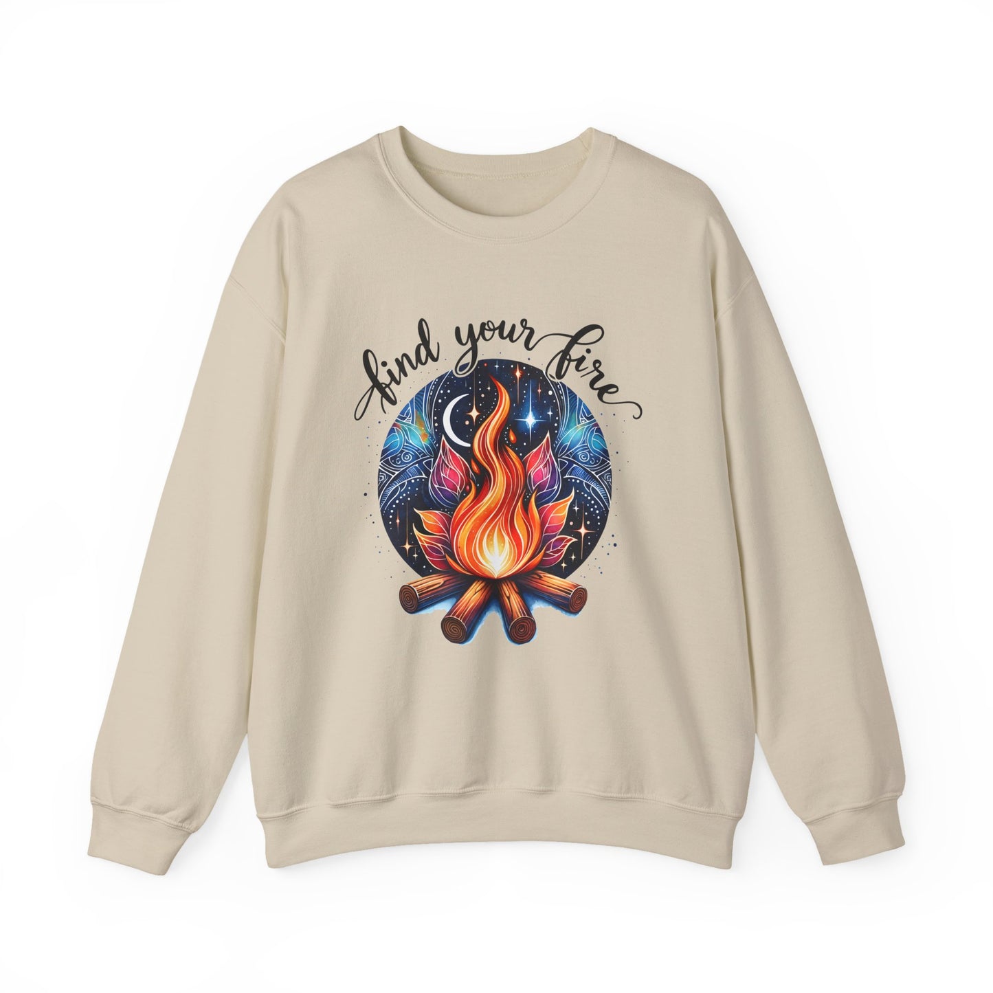 Find Your Fire Motivational Crewneck Sweatshirt