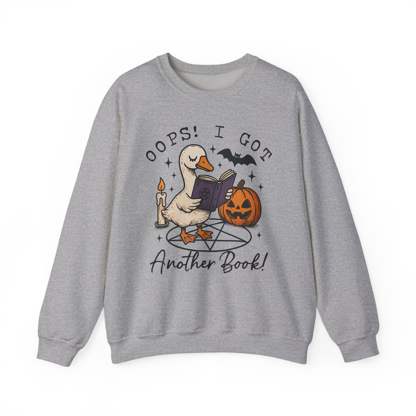 Oops! I Got Another Book Halloween Crewneck Sweatshirt - Samberule