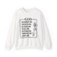 Inspirational God Faith Crewneck Sweatshirt