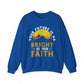 Your Future IS As Bright As Your Faith Crewneck Sweatshirt