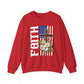 Inspired USA Faith Crewneck Sweatshirt