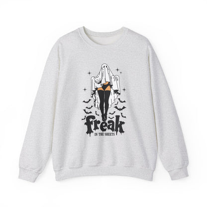 Freak in the Sheets Halloween Crewneck Sweatshirt - Samberule