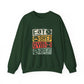 Eat Sleep Gym Repeat Gym Crewneck Sweatshirt