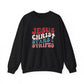 Jesus Christ Stars & Stripes Faith Crewneck Sweatshirt