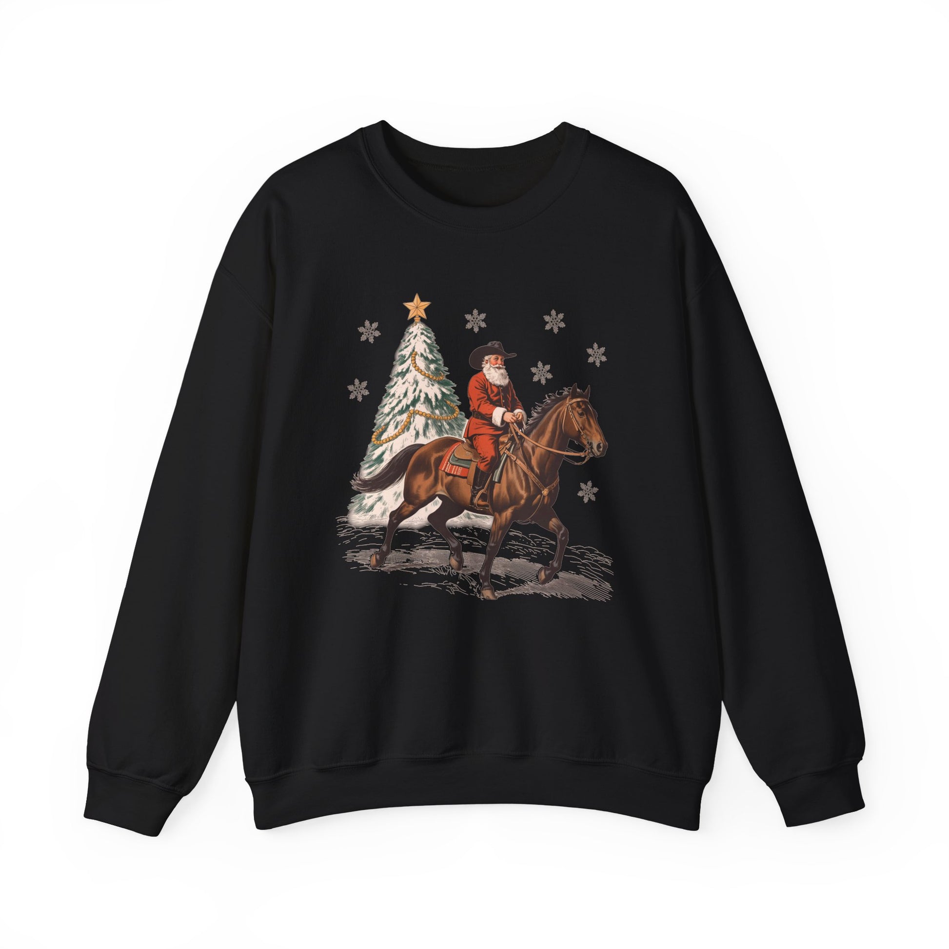 Equestrian Christmas Crewneck Sweatshirt - Samberule