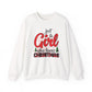 Just a Girl Who Loves Christmas Crewneck Sweatshirt