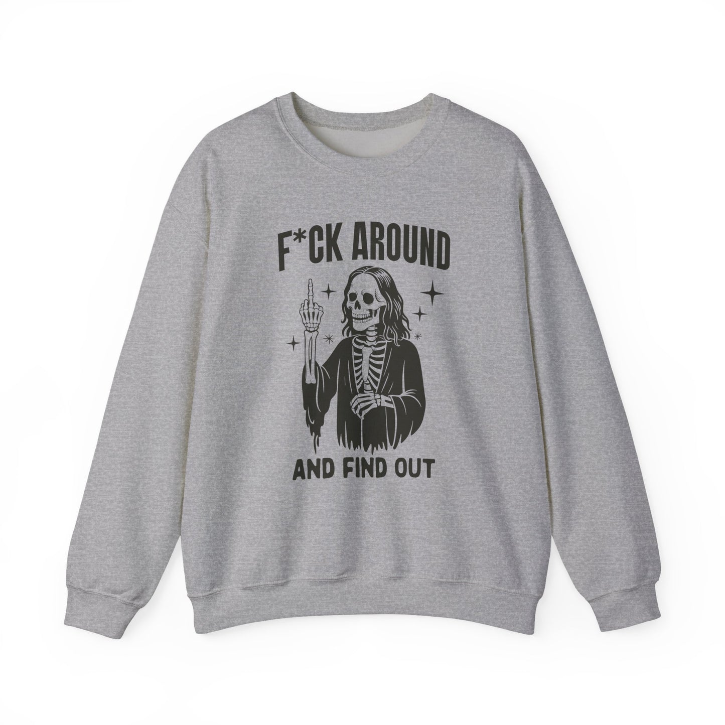 Fuck Around and Find out Halloween Crewneck Sweatshirt - Samberule
