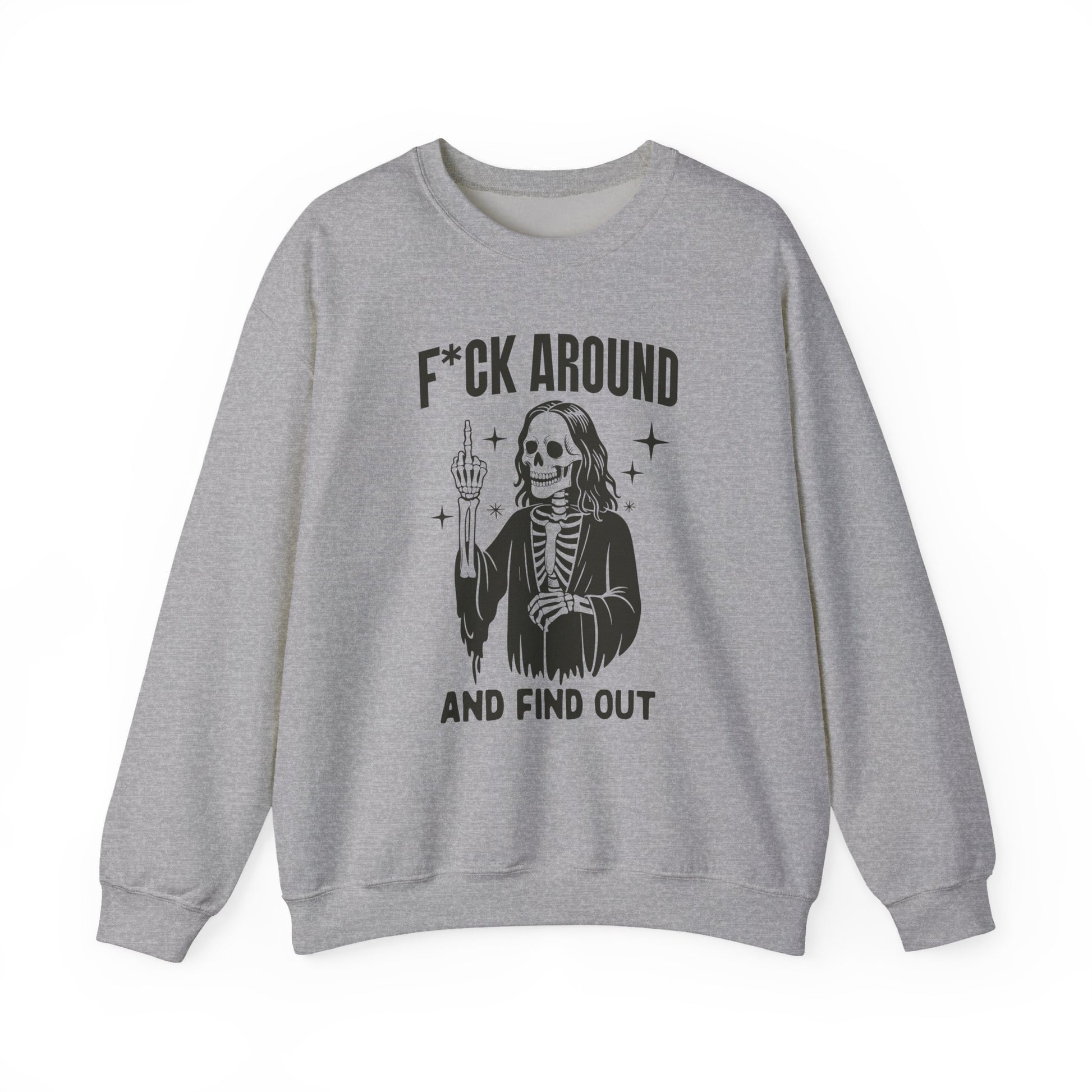 Fuck Around and Find out Halloween Crewneck Sweatshirt - Samberule