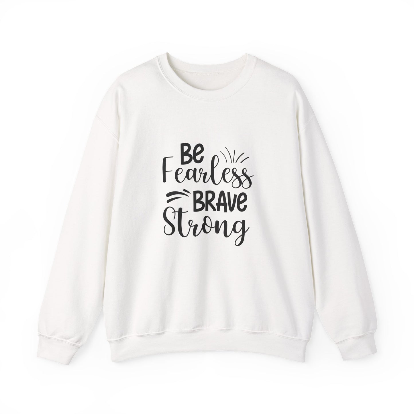 Fearless & Brave Mental Health Crewneck Sweatshirt