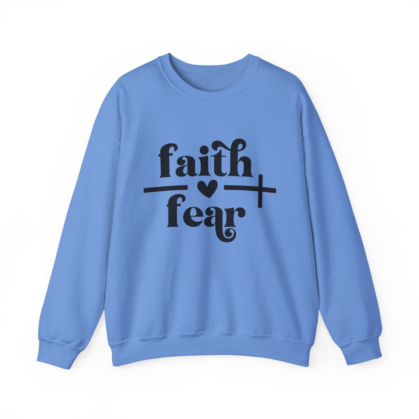 "Faith Over Fear" Faith Crewneck Sweatshirt