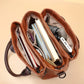 Joyce - Leather Structured Handbag - Samberule
