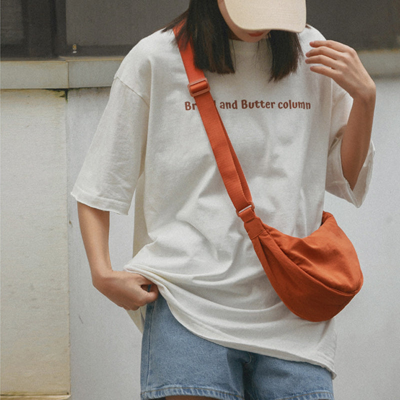 Nevaeh - Crescent Crossbody Bag - Samberule