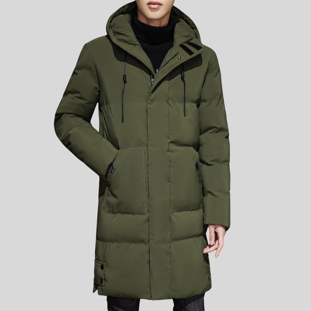 Ellery Long Cotton-Padded Coat