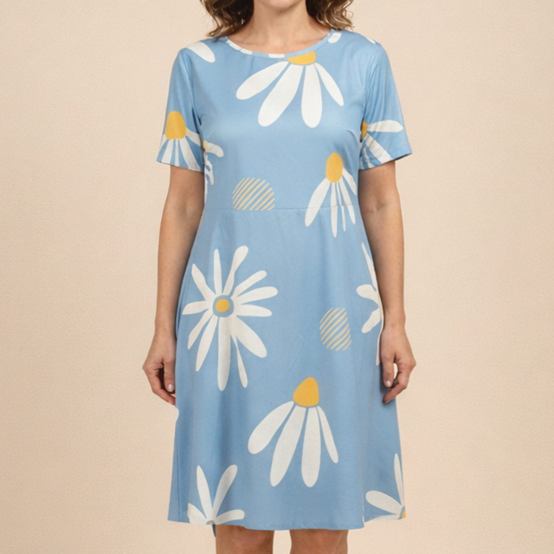 Amelie – Flowy Boho Dress - Samberule