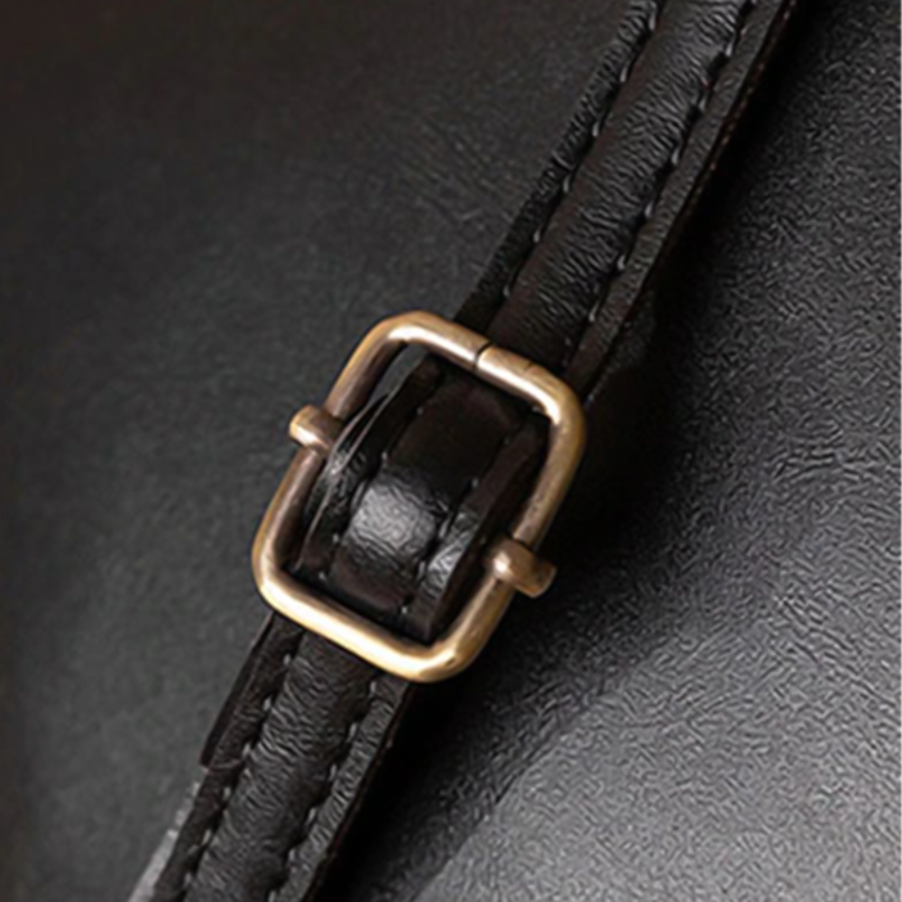 Diana - Vegan Leather Structured Handbag - Samberule