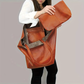 Heather - Vegan Leather Tote Bag - Samberule