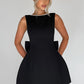 Amber | Women Wedding Guest Structured Mini Dress