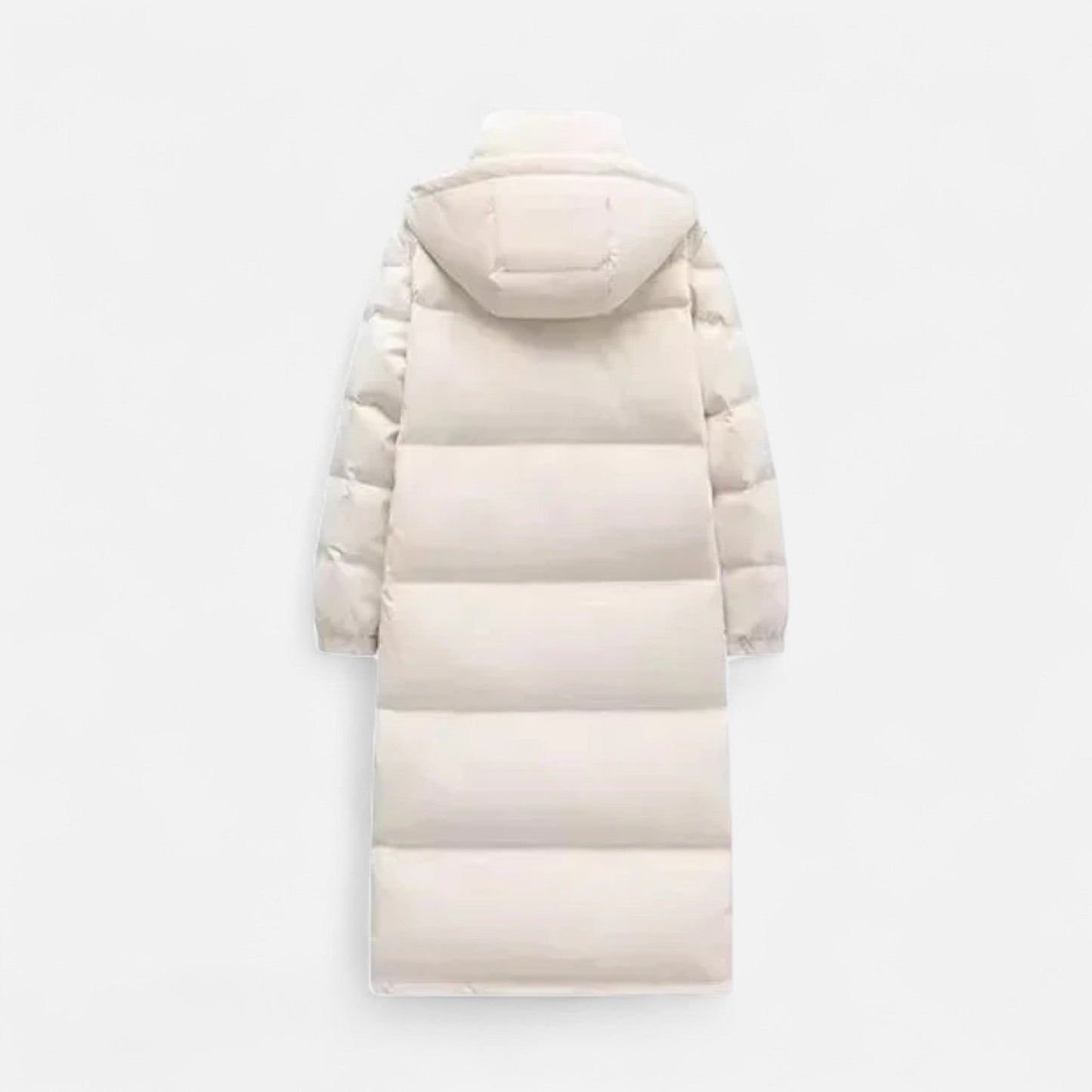 Unisex Long Hooded Puffer Jacket - Samberule