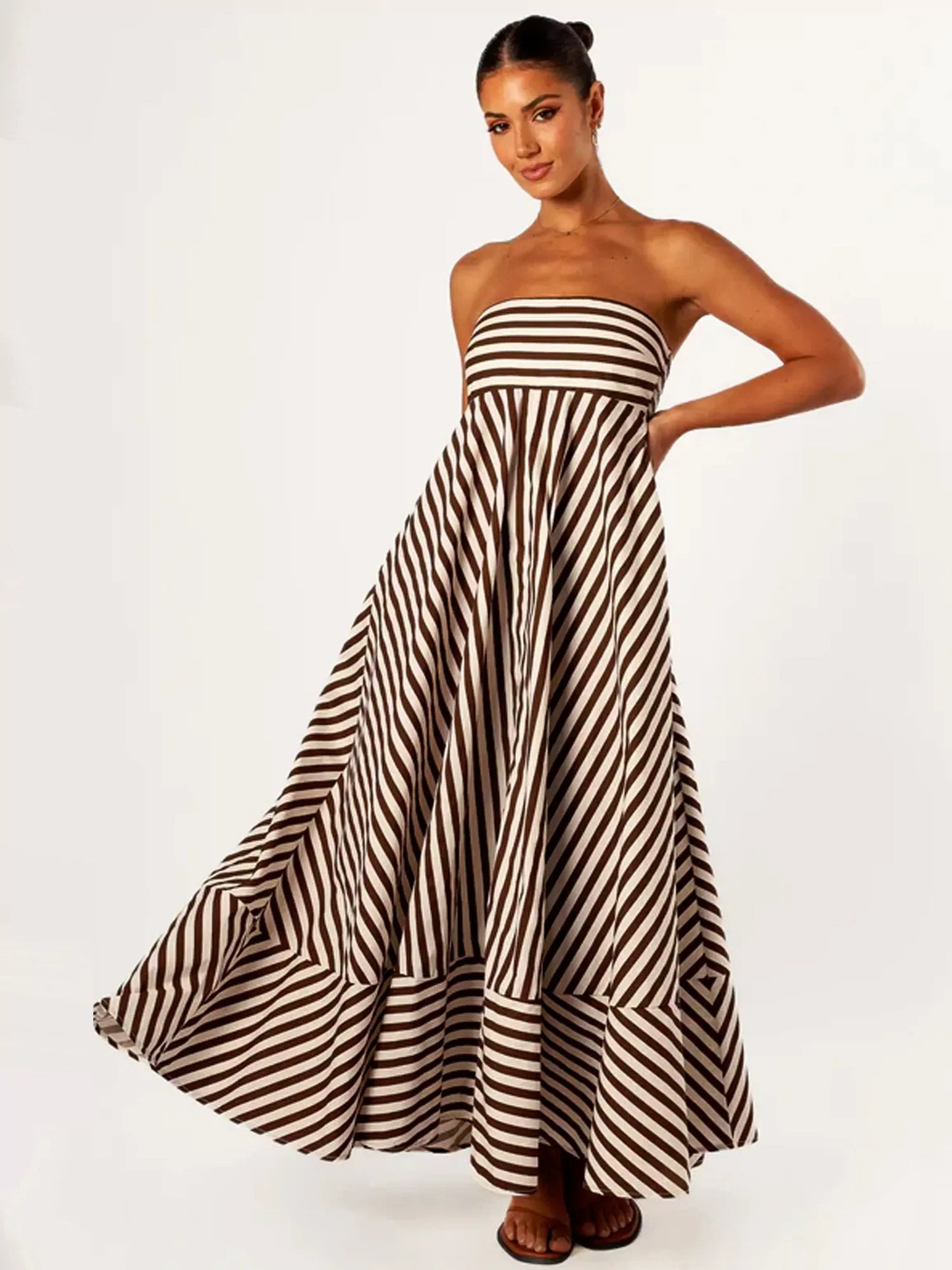 Claire - Strapless Maxi Dress - Samberule