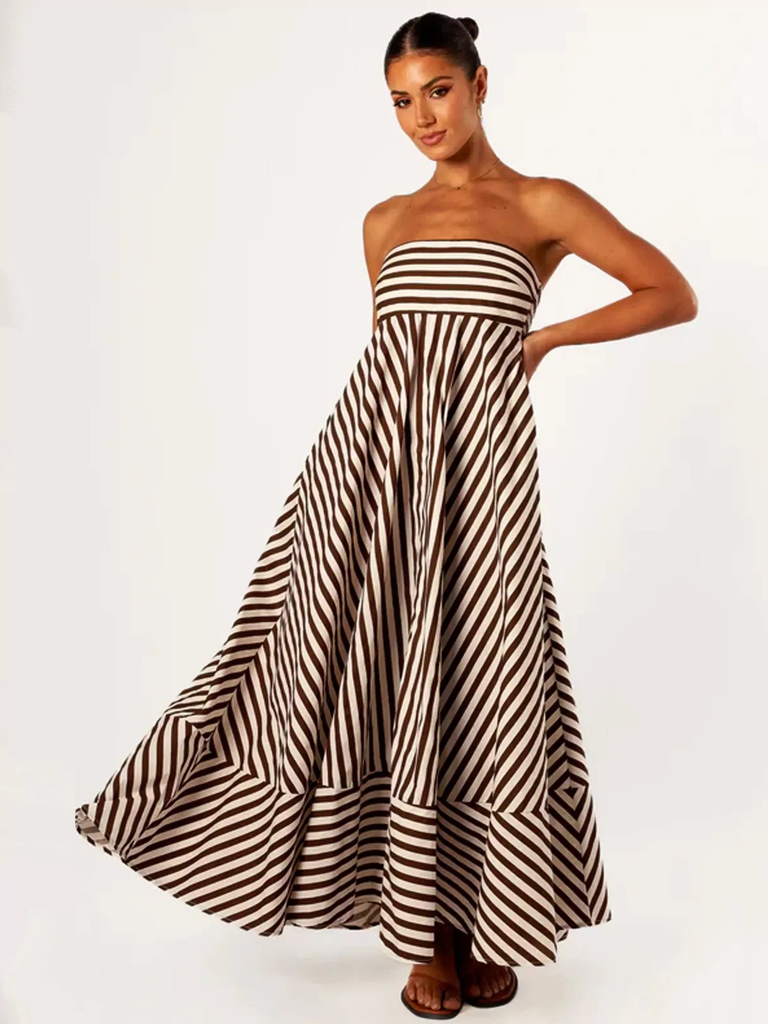 Claire - Strapless Maxi Dress - Samberule